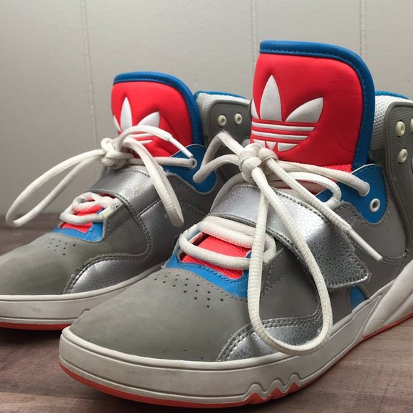 Adidas (2012) Roadhouse Suede High Top Basketball Shoes Athletic Sneakers Size 7 - Picture 16 of 16